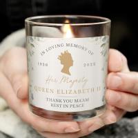 Personalised Queens Commemorative Small Candle Jar Extra Image 1 Preview